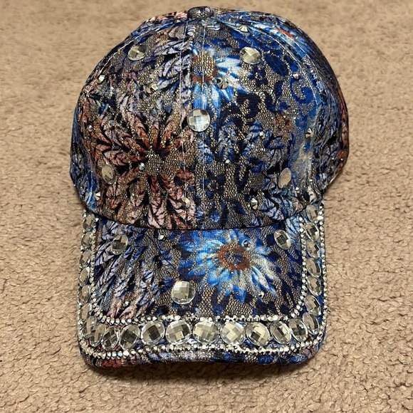 NEW! Sparkle Bling Cap. Adult size. - Picture 2 of 6